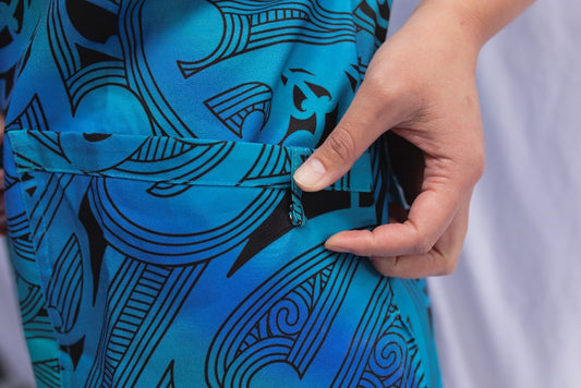 Mens Scrubs Tops - Māori design